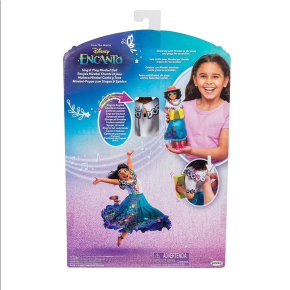 NEW IN BOX Disney Encanto sing and play Mirabel doll Mirabel plays her accordion - Picture 4 of 7